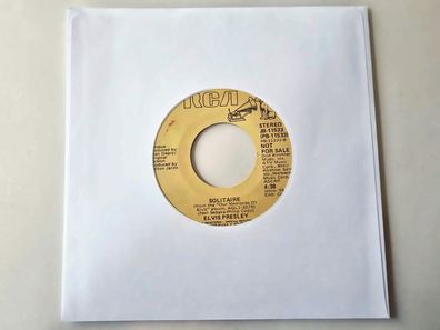 Elvis Presley - Are you sincere/ Solitaire 7'' Vinyl US PROMO
