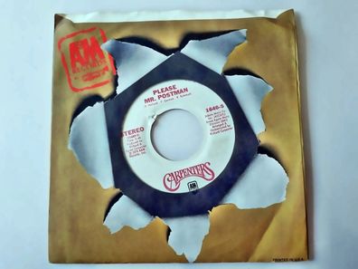 The Carpenters - Please Mr. Postman 7'' Vinyl US PROMO/ CV Pat Boone/ Beatles
