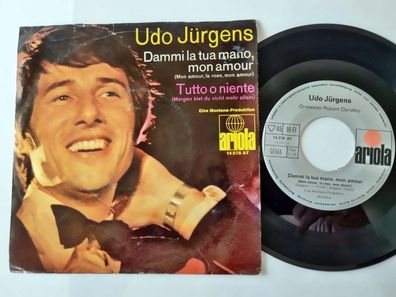 Udo Jürgens - Dammi la tua mano, mon amour 7'' Vinyl Germany