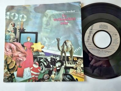 Konstantin Wecker - Es weihnachtet sehr 7'' Vinyl Germany/ Christmas