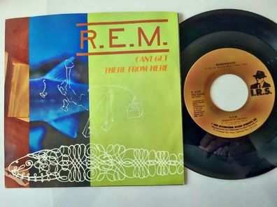 R.E.M. - Can't get there from here 7'' Vinyl US WITH COVER
