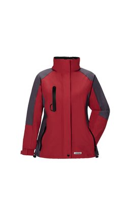 Shape Damen Jacke Outdoor rot/ grau Größe XS