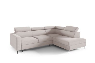 Eckschlafsofa Vero Neve gewebter Stoff Neve 04