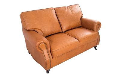 Clubsofa Quinton 2-Sitzer Columbia-Brown