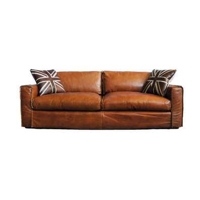 Clubsofa Kensington 2,5-Sitzer Columbia-Brown