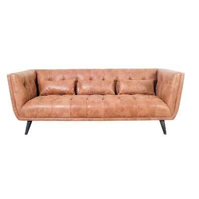 Clubsofa Summerfield 3-Sitzer Honey-Brown