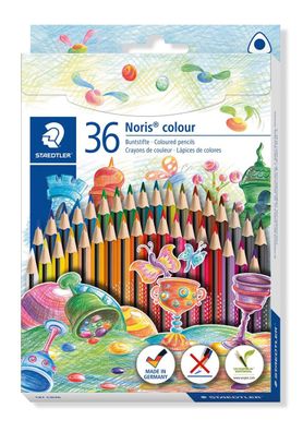 Staedtler® 187 CD36 Farbstifte Noris® colour - 36 Farben sortiert