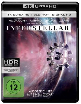 Interstellar (Ultra HD Blu-ray & Blu-ray) - WARNER HOME 1000650600 - (Ultra HD Blu-r