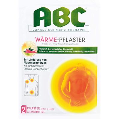 Hansaplast ABC Wärme-Pflaster Capsicum 11 mg2 Stück - B000V3PZTM | Packung (2 Stück)