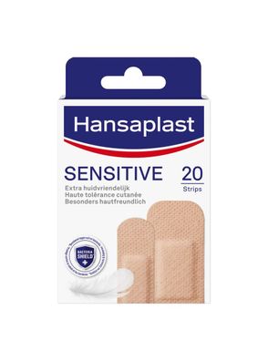 Hansaplast Sensitive, Hautton Light 20 Str. / 2 Gr. - B09RMZZTLX | Packung (20 Stück)