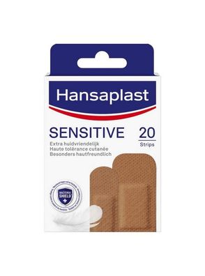 Hansaplast Sensitive, Hautton Medium 20 Str. / 2 Gr. - B08ZPQ5SGZ | Packung (20 Stück