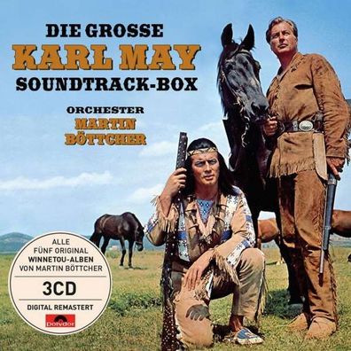 Martin Böttcher: Die große Karl May Soundtrack-Box - Polydor 5719405 - (CD / Titel: