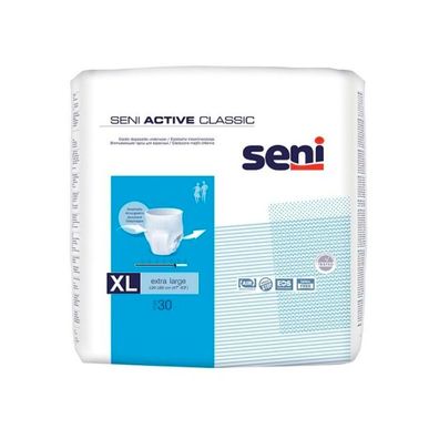 Seni Active Classic Inkontinenzpants, Größe S-XL - 30 Stück - XL | Packung (30 Stück)
