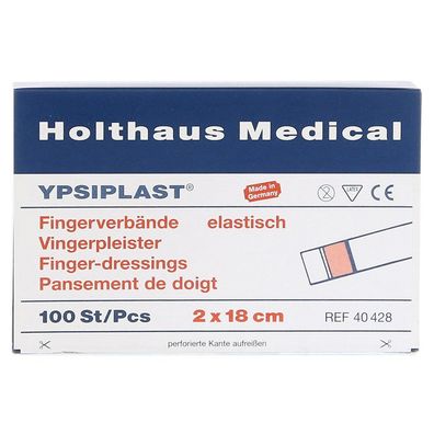Ypsiplast® Fingerverband, 2 x 18 cm, 100 Stück elastisch - B00E6WS136 | Packung (10