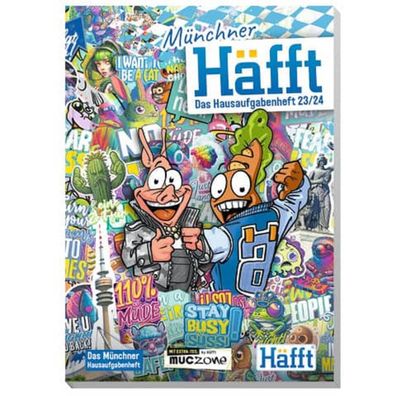 HÄFFT 7088-9 Münchner Hausaufgabenheft 2023/24 A5