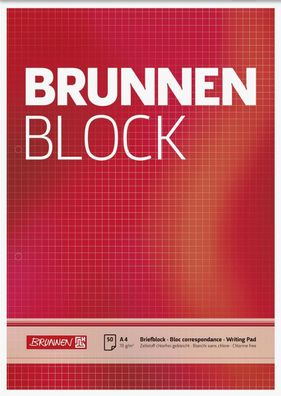 Brunnen 1052758 Block "BRUNNEN-Block" A4 kariert