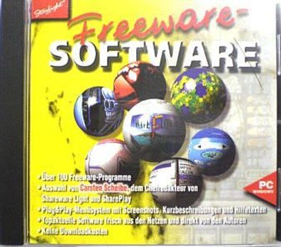 Freeware Software - PC Programme Sammlung CD-ROM Windows 95 98 ME 2000 XP