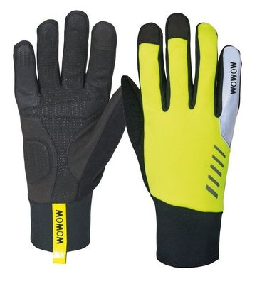 Wowow Daylight Handschuhe reflektierende Elemente Gr. XXL gelb schwarz
