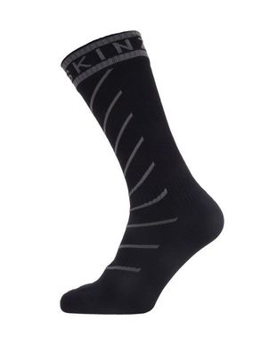 SealSkin Socken z Warm Weather Mid Length Gr.M (39-42) Hydrostop schwarz/ grau