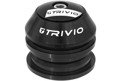 Trivio Steuersatz Pro Semi 1 1/8 Zoll 45/45° Einbauhöhe 15 mm schwarz