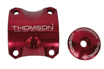 Thomson Lenkerklemmung Kit Elite X4 MTB rot