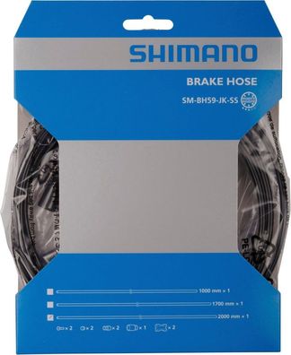 Shimano Bremsleitung SM-BH59-JK, 2000 mm, schwarz