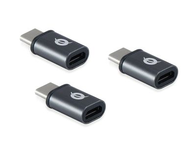 Conceptronic DONN05G Conceptronic Adapter USB-C -> Micro USB 3.0 3er-Pack gr