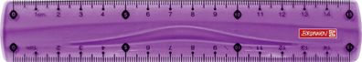 Brunnen 104971560 Lineal Colour Code 15 cm purple