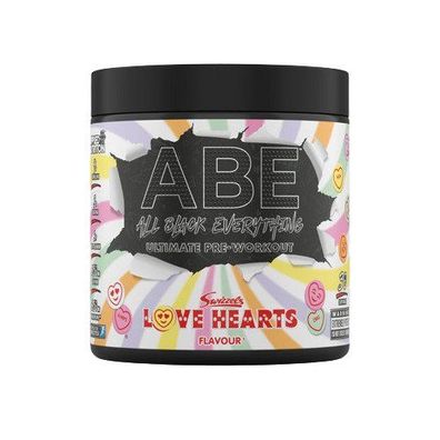 ABE - All Black Everything, Swizzles Love Hearts - 375g