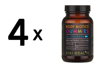 4 x Body Biotics Gummies for Children, 175mg - 60 gummies