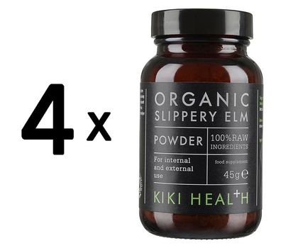 4 x Organic Slippery Elm Powder - 45g