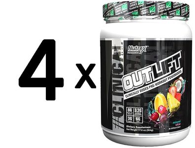 4 x OutLift, Miami Vice - 504g