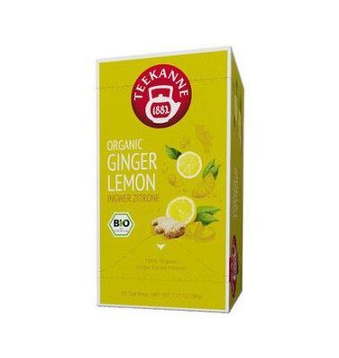 Teekanne 63507 Premium BIO Tee Ginger Lemon 20x 1,8 g