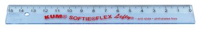 KUM® 902.01.19 Lineal Softie Flex Lefty - 15 cm, Kunststoff, Linkshänder