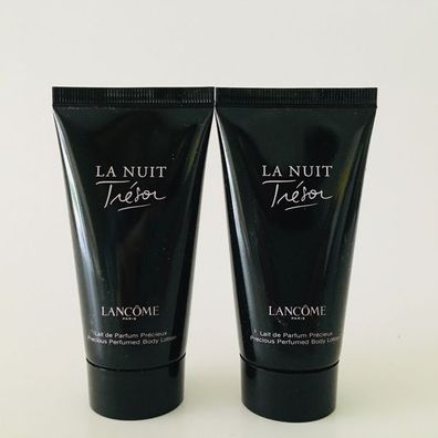 Lancome Tresor La Nuit Precious Perfumed Body Lotion 100ml ( 2 X 50ml )