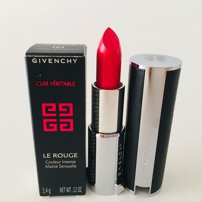 Givenchy Le Rouge Intense Lip Color Lipstick 303 Corail Decollete 3.4g