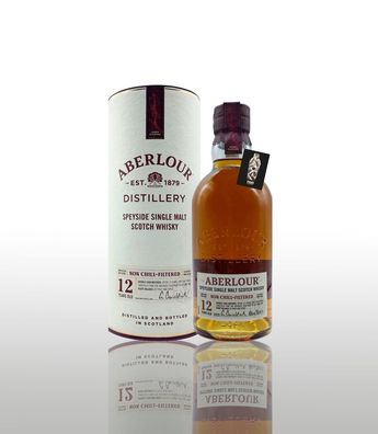 Aberlour 12 YEARS NON CHILL Filtered 0,7L (48% vol.)- [Enthält Sulfite]