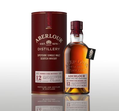 Aberlour Speyside Single Malt Scotch Whisky Double Cask Matured 12 Years Old A