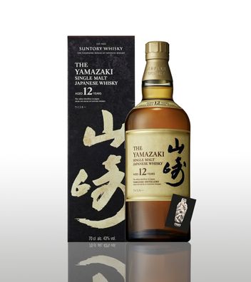 Yamazaki 12 Years Pure Malt Whisky aus Japan in GP 0,7l (43% VOL)- [Enthält Sul