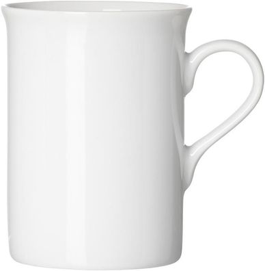 Ritzenhoff & Breker 78169 Kaffeebecher Bianco - 300ml, Porzellan, weiß, 6 Stück