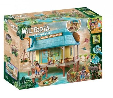 Playmobil 71007 - Wiltopia Research Station With Night Light And Compass - Playmob...
