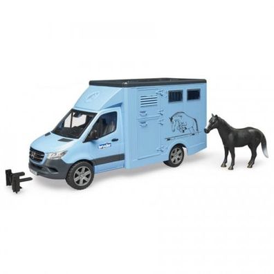 Bruder - Sprinter Animal Transporter With 1 Horse - BRUDER 02674 - (Spielwaren / ...