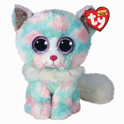 ty 36376 Plüschfigur Beanie Boos - Katze Opal, 15 cm