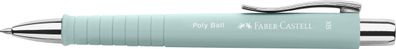 Faber-Castell 241105 Kugelschreiber Poly Ball - XB, dokumentenecht, caribic blue