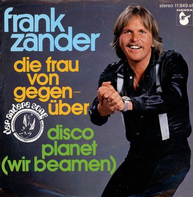 7" Frank Zander - Die Frau von gegenüber