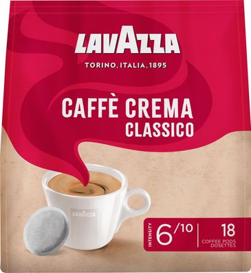 Lavazza 3963589009 Kaffeepads Caffè Crema Classico - 18 Stück