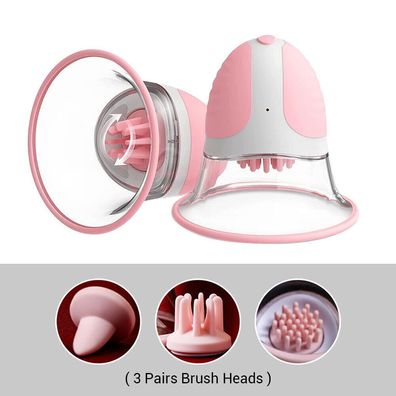 Elektrisch Brustvergrößerung Pumpe Tasse Vakuumsauger Massagegerät Brustpumpe