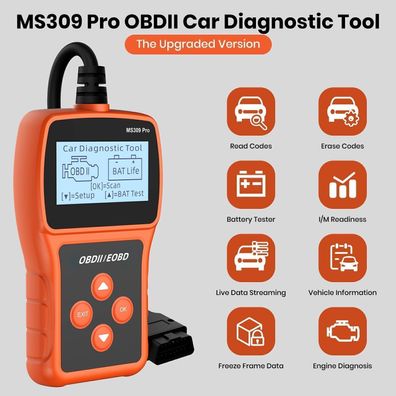 OBD2 Scanner OBD Fault Code Reader Car Check Engine Automotive Diagnostic Tool