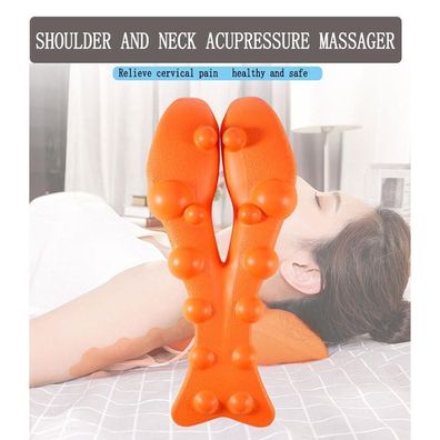 Trapezius Trigger Point Massager Release Druck Oberer Ruecken Taille Akupressur