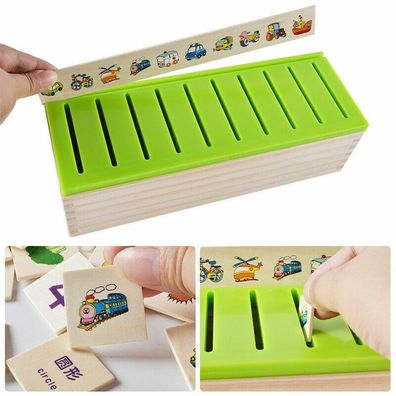 Sortierspiel Montessori Puzzle Steckspiel Sortierbox Pädagogisches Spielzeug